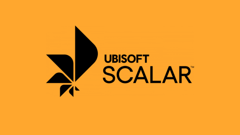 Ubisoft Scalar logo on orange background